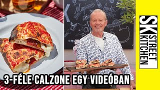 3féle CALZONE egy videóban Lajostól 🔥 [upl. by Ellevel]