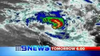 Tomorrow on Nine News Cyclone Rusty [upl. by Lovel626]