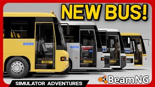 BeamNGs NEW Best Bus Mod  Daewon Commercial Vehicles [upl. by Pfosi]