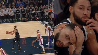 Ben Simmons FORGOT he is 610 amp made silliest mistake twice after trying to do it [upl. by Aititil]