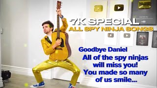 ALL SPY NINJA SONGS 7K SPECIAL [upl. by Gerson808]