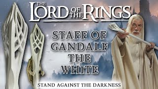 TrueSwords LORD OF THE RINGS STAFF OF GANDALF THE WHITE [upl. by Hgiellek]