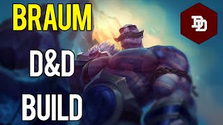 How To Build Braum in DampD 5e  League of Legends Dungeons and Dragons Builds [upl. by Aierbma67]