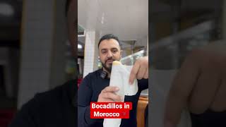 Best sandwich ever  bocadillos tangier morocco [upl. by Emmett]