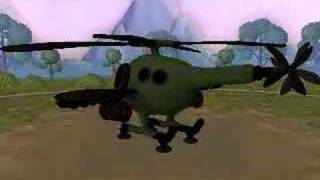 Spore Creature Creator Video Apache Helicopter [upl. by Georgianna77]