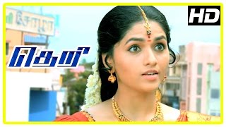 Theri Movie  Vijay comes to meet Sunaina  Raadhika  Comedy Scene  Swaminathan [upl. by Llenehs]