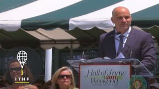 2011 Hall of Fame Induction Speech  Andre Agassi [upl. by Arema]