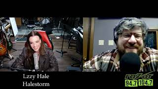 Lzzy Hale of Halestorm Talks I Prevail Collab New Music and State Of Music [upl. by Anitsrik]