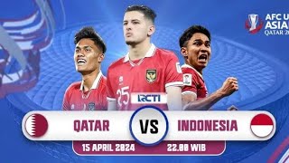 HIGHLIGHTS QATAR U 23 VS INDONESIA U23 [upl. by Herbert258]