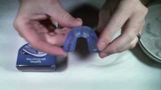 SleepPro Easifit stop snoring mouthpiece review [upl. by Ahseetal]