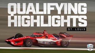 Qualifying Highlights  2024 Bommarito Automotive Group 500 from St Louis  INDYCAR SERIES [upl. by Nospmas]