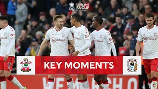 Southampton v Coventry  Key Moments  Fourth Round  Emirates FA Cup 202122 [upl. by Ygief]