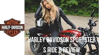 Harley Davidson Sportster S Ride amp Review [upl. by Ayila]