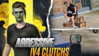 Agressive Clutches  4 Finger claw pubg  BGMI  Junior Lx [upl. by Neeroc]