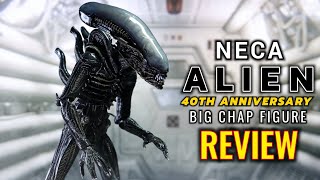 REVIEW NECA ALIEN BIG CHAP 40TH ANNIVERSARY FIGURE [upl. by Toms325]