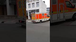 3RTW2NEF1 der Feuerwehr Paderborn Am StVincenz KH [upl. by Aubrette]