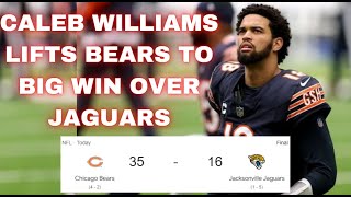 Caleb Williams Leads Bears to Victory Over Jaguars with 4 Touchdown Passes  Game Highlights nfl [upl. by Millar]