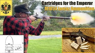 M1854 Lorenz RifleMusket Cartridges History Development and Shooting [upl. by Delainey]