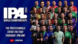 IPA World Championships 2024  Day 1  Last 64 amp 32 [upl. by Gotthelf]