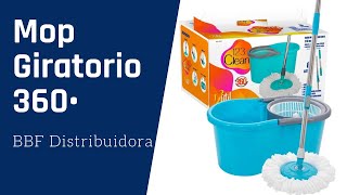 COMO USAR MOP GIRATORIO 360º  BBF DISTRIBUIDORA [upl. by Arbma]