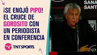 quotYo no soy tribuneroquot 🔥 El enojo de Pipo Gorosito en conferencia de prensa tras el empate de Colón [upl. by Downe]