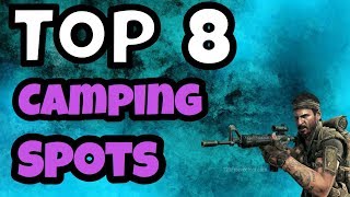 Top 8 Camping Spots In BO1 Multiplayer [upl. by Hezekiah526]