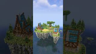 Minecraft Floating Island Base Tutorial Timelapse 🤯 [upl. by Shaughn]