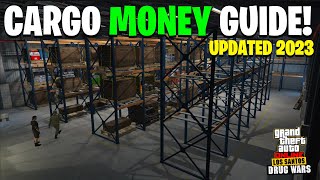 UPDATED GTA Online CARGO CRATE WAREHOUSE Money Full Guide Business Guide To Make MILLIONS [upl. by Odele792]