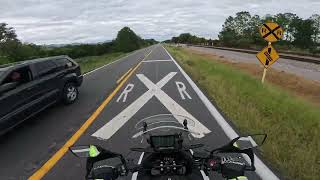 Honda nc750x DCT Ride 59  Road Trip Shenandoah To Waynesboro  insta360acepro  djimic2 [upl. by Siram]