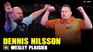 Dennis Nilsson vs Wesley Plaisier FULL MATCH  2023 WDF World Darts Championship [upl. by Yesdnik]