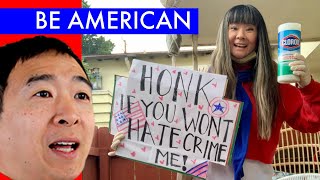 Andrew Yang said quotBe more Americanquot to fight antiAsian racism during coronaviurs So I did [upl. by Killarney273]