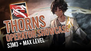 Arknights Thorns Max Level  S3M3 Operator Showcase 1 Duo CE5 feat Skadi [upl. by Alyks]