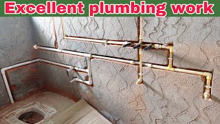 plumbing work for concealed wall mixer with all details [upl. by Blas934]