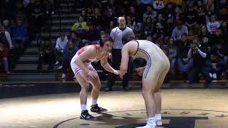 182 f Trent Davis Wauseon vs Ethan Garee Perrysburg [upl. by Priestley]