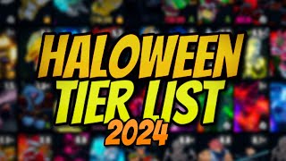 YBA NEW OFFICIAL YBA OCTOBER SKIN TRADING TIER LIST OCTOBER 2024 [upl. by Fowler]