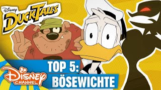 DuckTales  Top 5 der besten Bösewichte  Disney Channel [upl. by Enerual957]