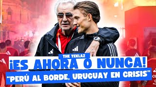 🔴envivo🤍💗¡SOLO VALE GANAR👊OLIVER SONNE ARRANCA DE TITULAR🏆PERÚ VS URUGUAY😬 [upl. by Ahsatsana]