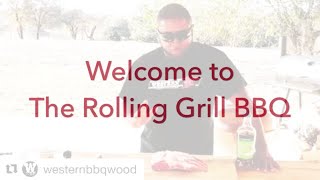 Welcome To The Rolling Grill BBQ wPitmasterGrillmaster Eric Thomas [upl. by Runck]