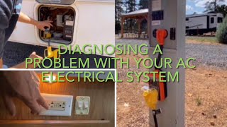 RVCAMPERTOYHAULER AC ELECTRICAL SYS GUIDE HOOKUPS ADAPTERS SURGE PROTECTORSampDIAGNOSING A PROBLEM [upl. by Faden287]