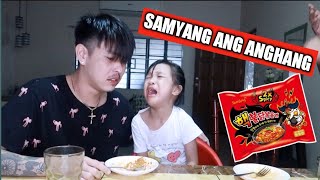 Kiyomi Umiyak ng Sobra  Samyang Challenge [upl. by Ahsekahs]