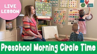 Preschool Morning Circle Time  Sample Lesson [upl. by Suilienroc]