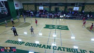 Bishop Gorman vs Yavneh Academy High Varsity Mens Basketball [upl. by Nacim]