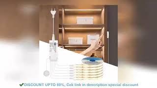 ✔️Dimmable LED Cabinet Light COB Strip Kitchen Shelf Pantry Showcase Bed [upl. by Ariamat]