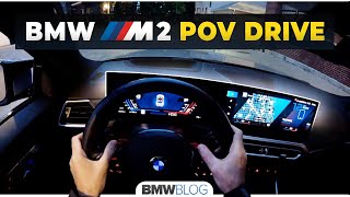 2023 BMW M2  POV Driving Impressions [upl. by Carrelli]