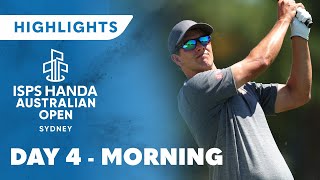 Australian Open Golf Highlights Round 4  Morning Session  Wide World of Sports [upl. by Byrd199]