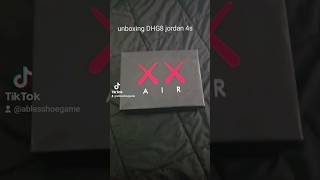 DHGate Jordan 4 quotKAWSquot Unboxing [upl. by Dyal]