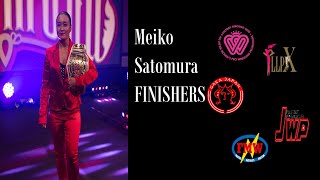 Meiko Satomura Finishers Compilation [upl. by Eseela767]