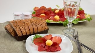 quotFiori di bresaolaquot  Insalata di bresaola Trailer VisualFood [upl. by Nail]