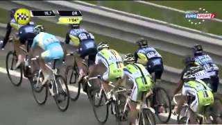 TirrenoAdriatico 2013 Purito Rodriguez gana la 5ª etapa [upl. by Arimas]