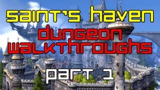 Dragon Nest  Saints Haven Dungeon Walkthroughs Part 1 [upl. by Irrehc238]